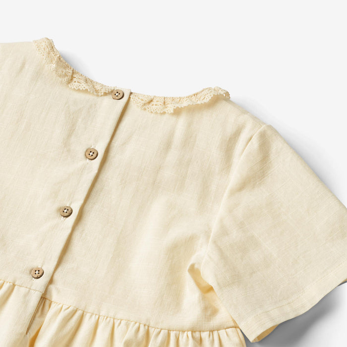 Wheat Main Dress S/S Elma Dress 1477 shell