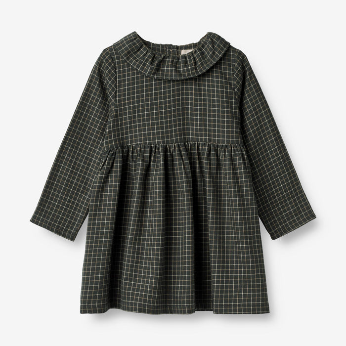 Wheat Main Dress Violetta Dress 0026 black coal check