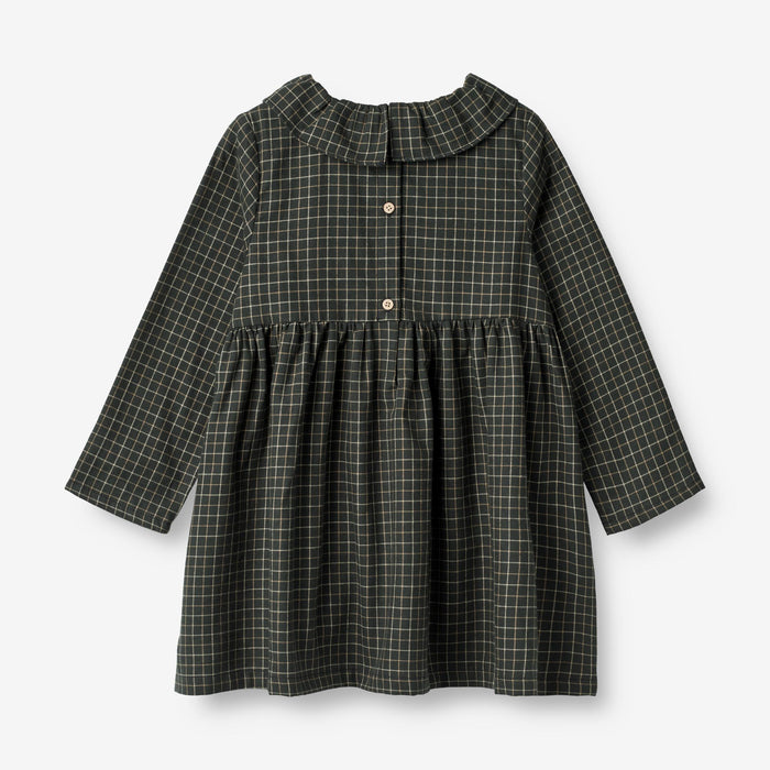 Wheat Main Dress Violetta Dress 0026 black coal check