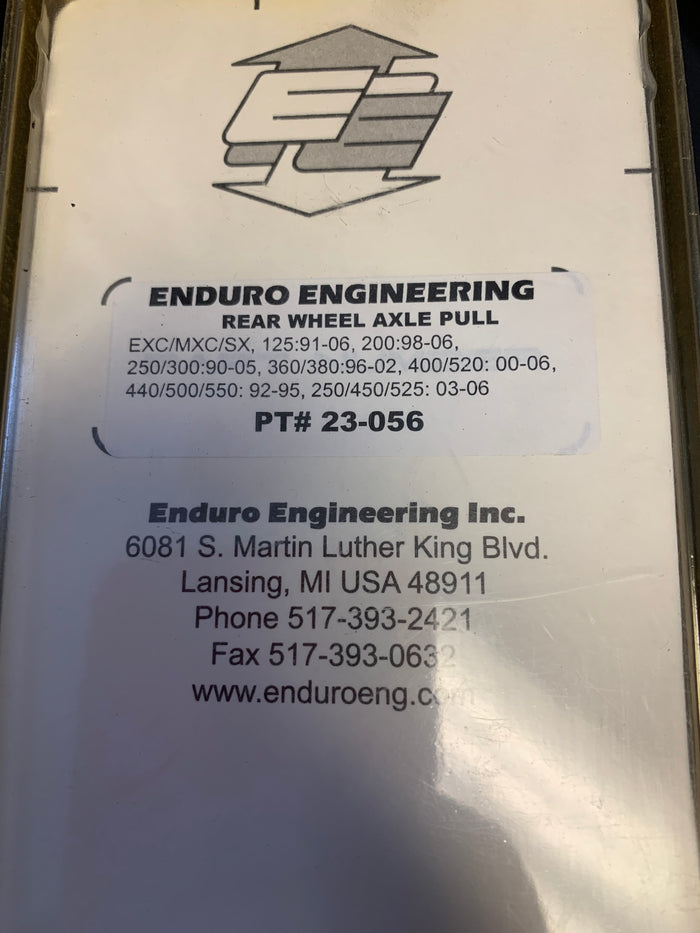Enduro Engineering Wheel Axle Pull