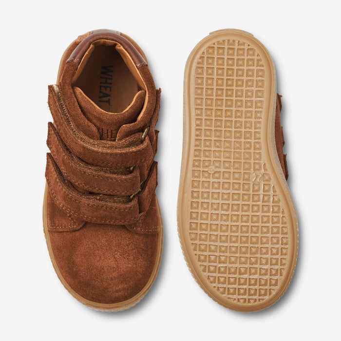 Wheat Footwear Gerd Tex Velcro Bootie Sneakers 9002 cognac
