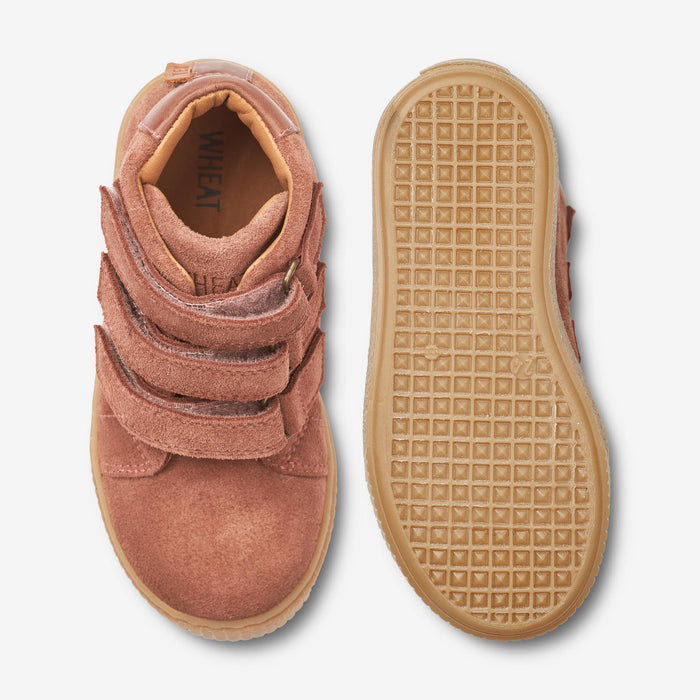 Wheat Footwear Gerd Tex Velcro Bootie Sneakers 2163 dusty rouge