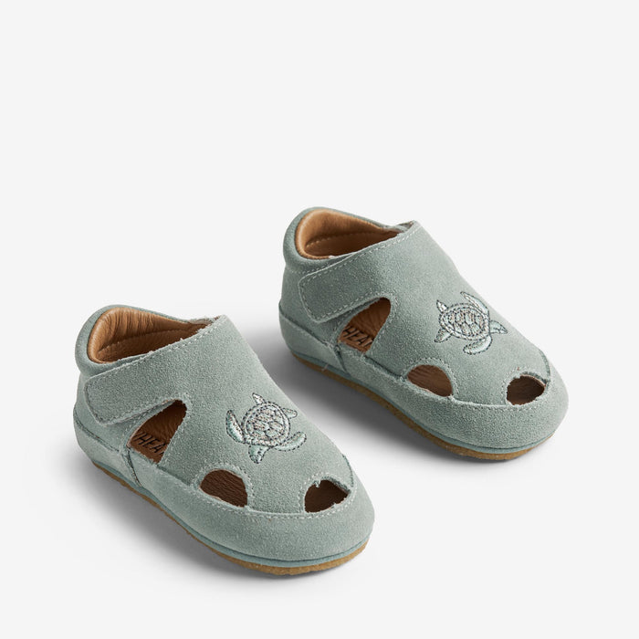Wheat Footwear Indoor Sandal Pax Indoor Shoes 4107 aquaverde