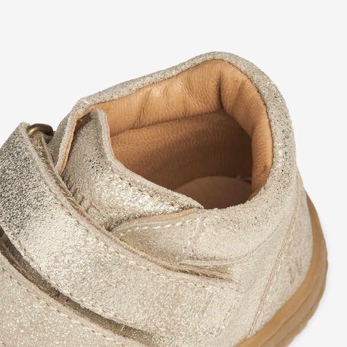 Wheat Footwear Ivalo Double Velcro Shine | Baby Prewalkers 0171 grey