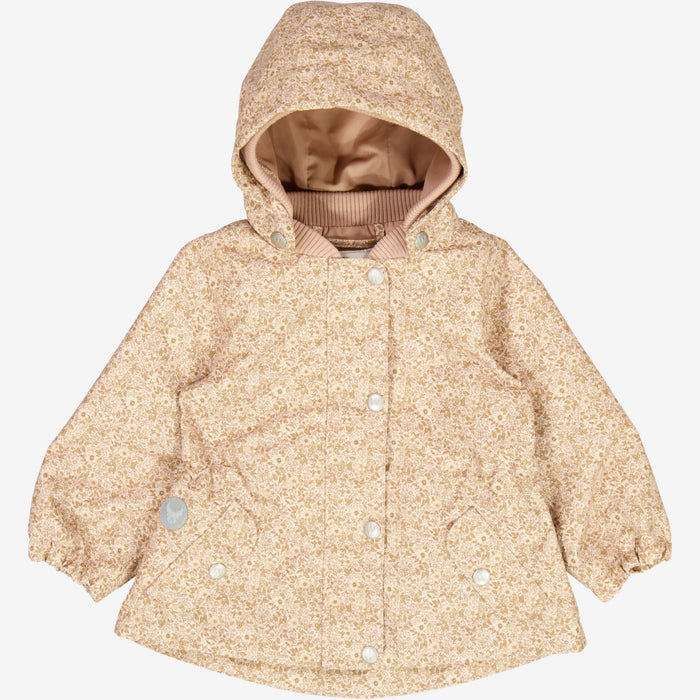 Wheat Outerwear Jacket Ada Tech | Baby Jacket 2036 rose dust flowers