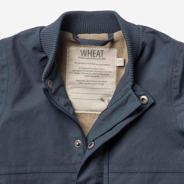 Wheat Outerwear Jacket Anjo Tech Jacket 1042 blue waves