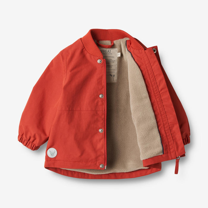 Wheat Outerwear Jacket Anjo Tech Jacket 2072 red