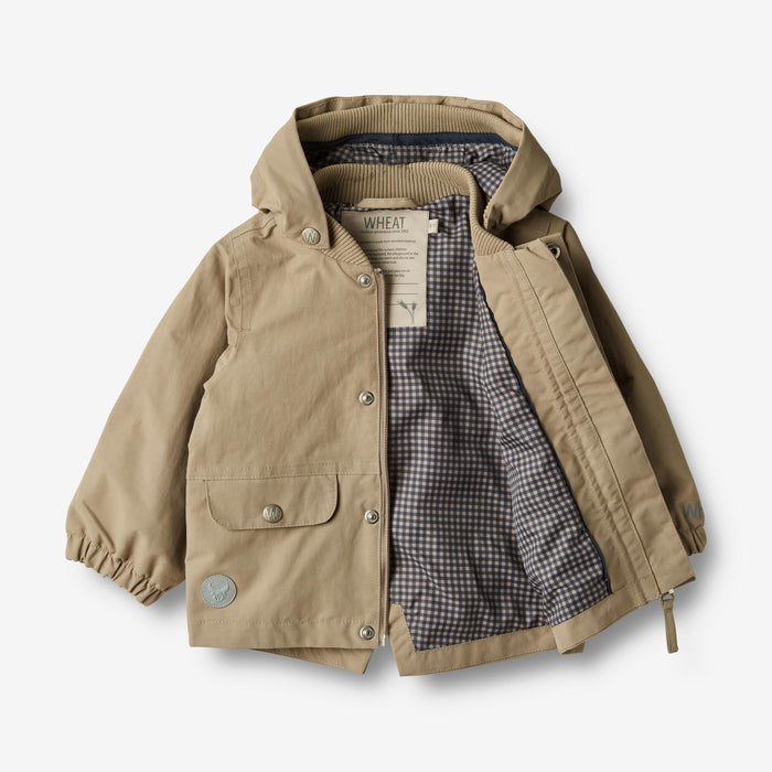 Wheat Outerwear Jacket Carlo Tech Jacket 3239 beige stone