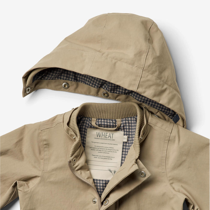 Wheat Outerwear Jacket Carlo Tech Jacket 3239 beige stone