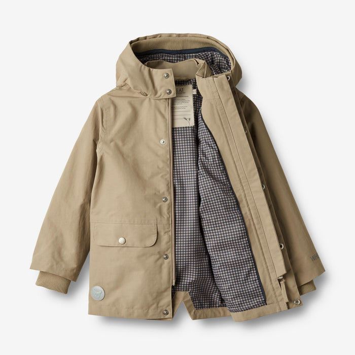 Wheat Outerwear Jacket Carlo Tech Jacket 3239 beige stone