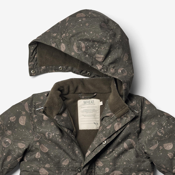 Wheat Outerwear Jacket Johan Tech Jacket 0226 dry black space