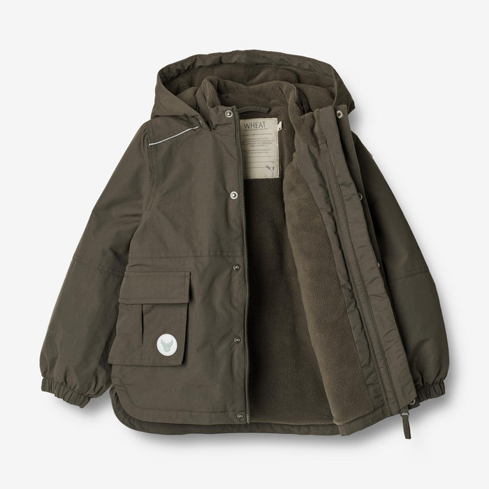 Wheat Outerwear Jacket Johan Tech Jacket 0024 dry black