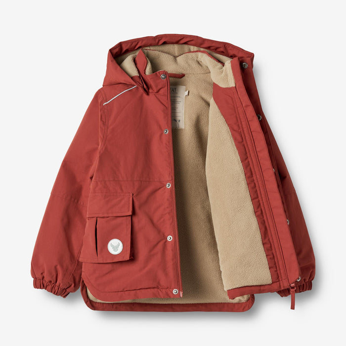 Wheat Outerwear Jacket Johan Tech Jacket 2072 red
