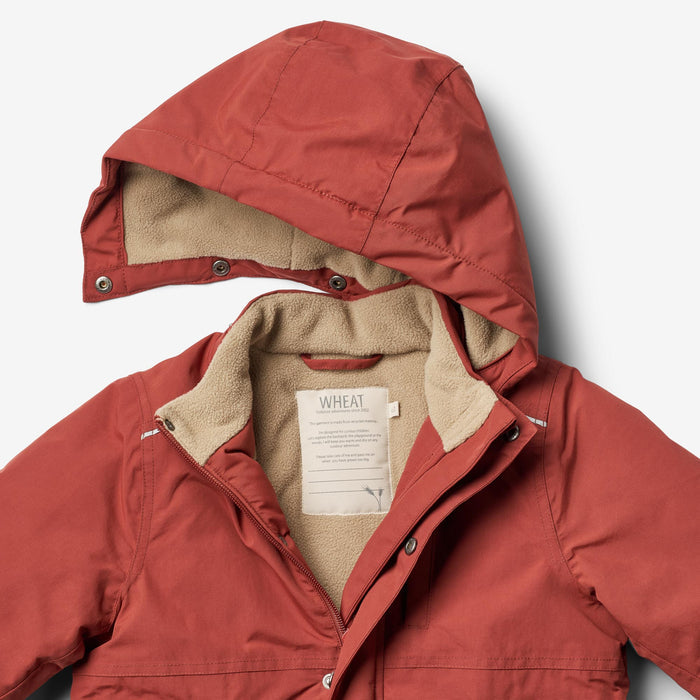 Wheat Outerwear Jacket Johan Tech Jacket 2072 red