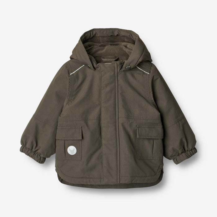 Wheat Outerwear Jacket Johan Tech | Baby Jacket 0024 dry black