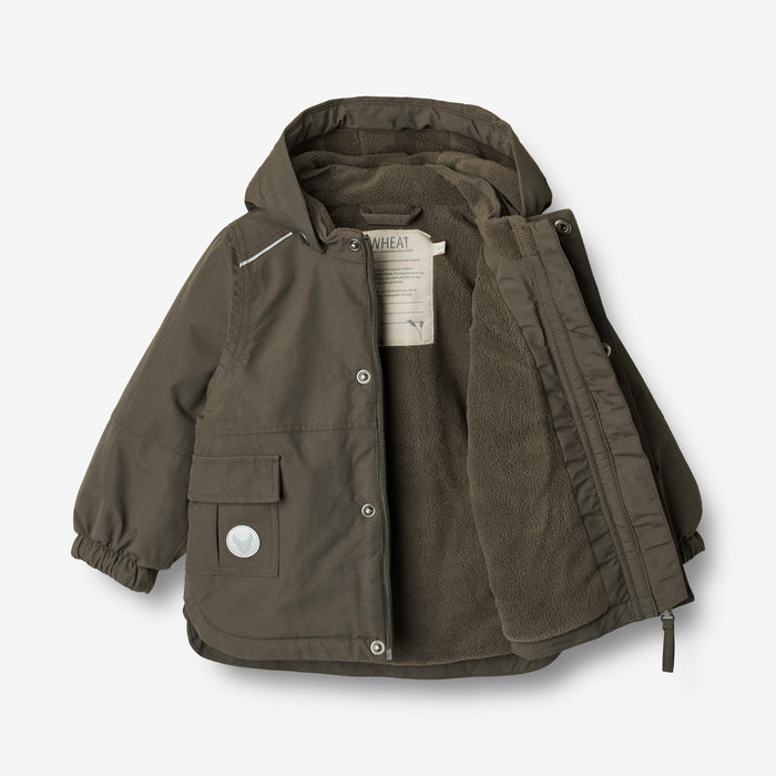 Wheat Outerwear Jacket Johan Tech | Baby Jacket 0024 dry black