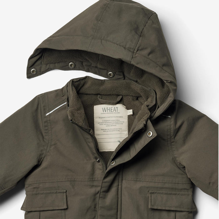 Wheat Outerwear Jacket Johan Tech | Baby Jacket 0024 dry black