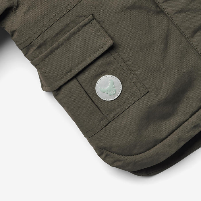 Wheat Outerwear Jacket Johan Tech | Baby Jacket 0024 dry black