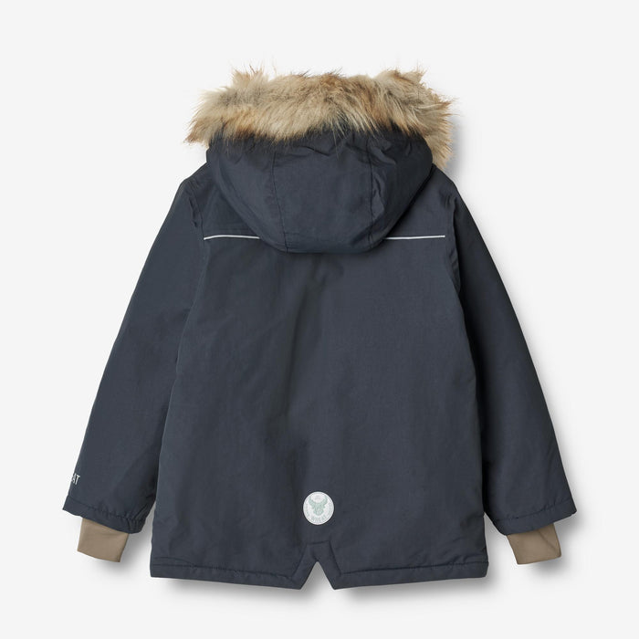 Wheat Outerwear Jacket Kasper Tech Jacket 1108 dark blue