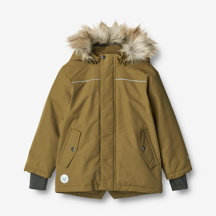 Wheat Outerwear Jacket Kasper Tech Jacket 4101 dry moss