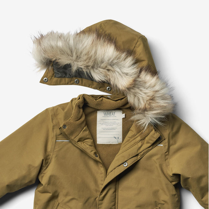 Wheat Outerwear Jacket Kasper Tech Jacket 4101 dry moss