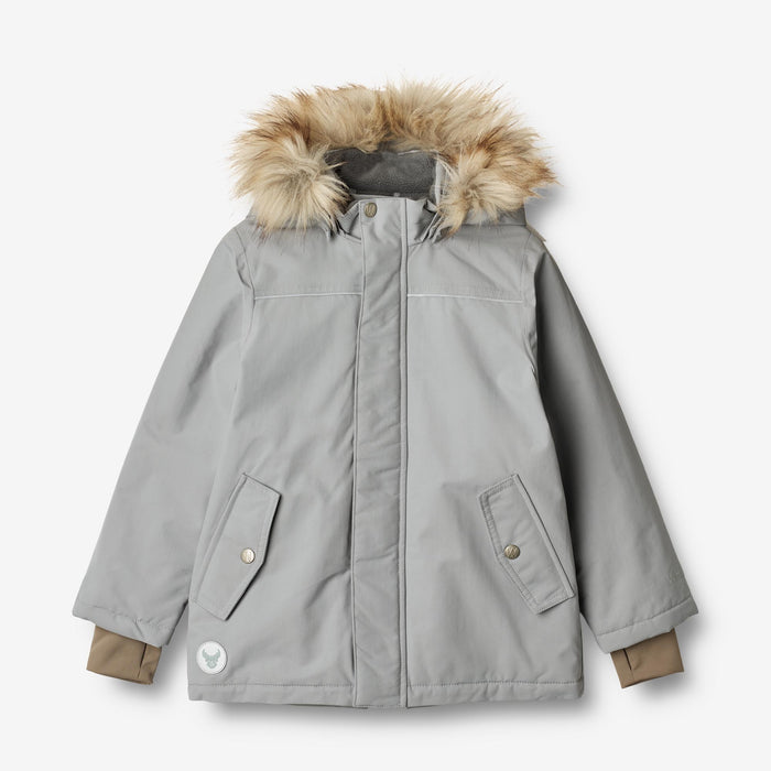 Wheat Outerwear Jacket Kasper Tech Jacket 1111 rainy blue