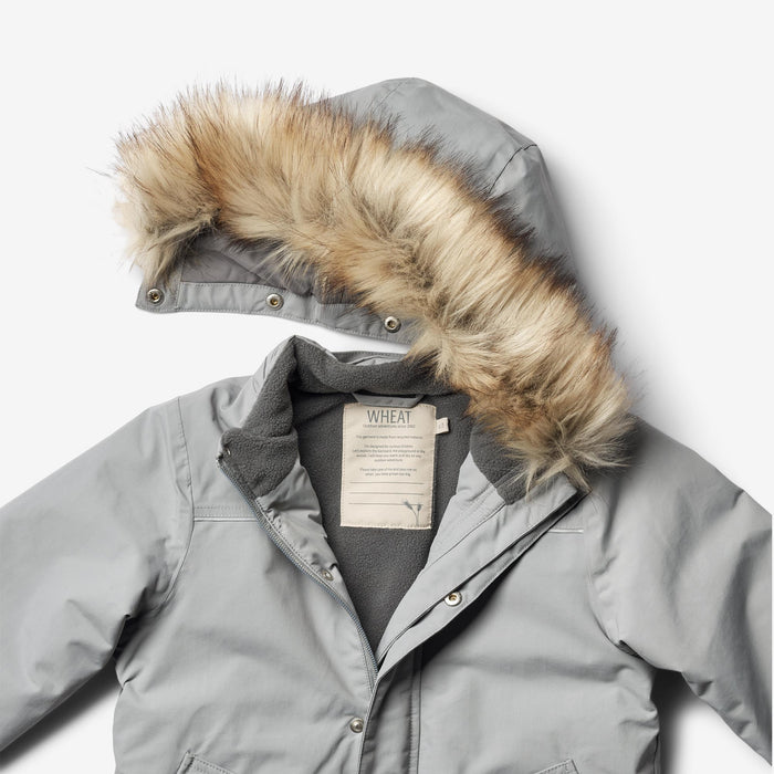 Wheat Outerwear Jacket Kasper Tech Jacket 1111 rainy blue