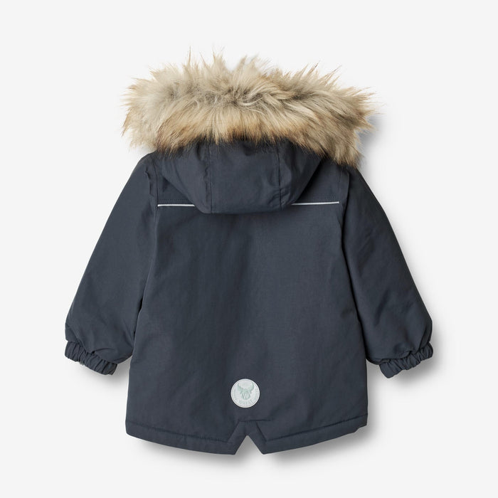 Wheat Outerwear Jacket Kasper Tech | Baby Jacket 1108 dark blue