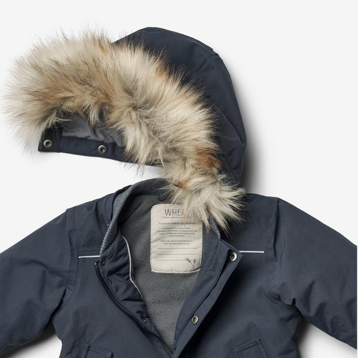 Wheat Outerwear Jacket Kasper Tech | Baby Jacket 1108 dark blue