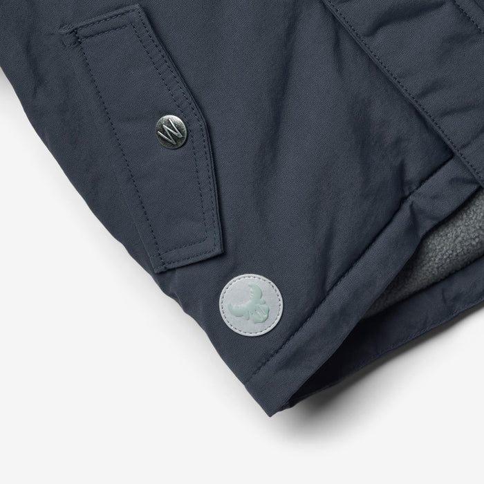 Wheat Outerwear Jacket Kasper Tech | Baby Jacket 1108 dark blue