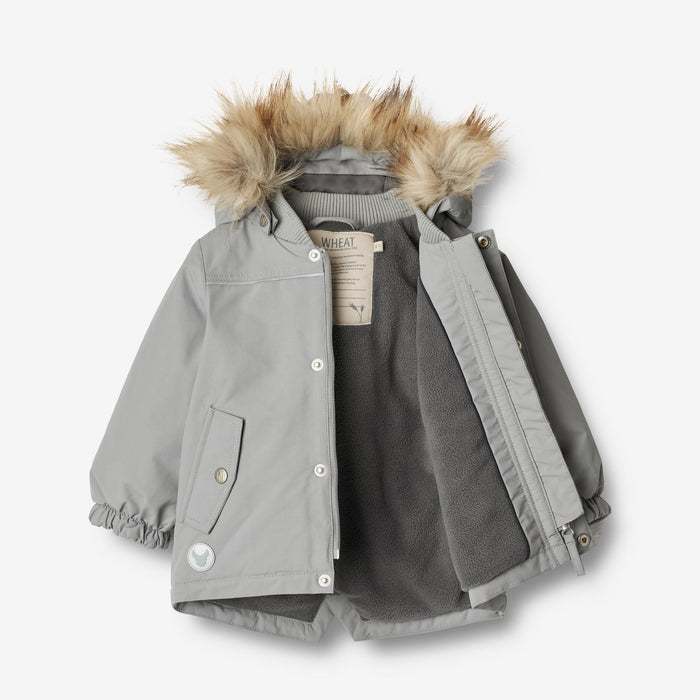 Wheat Outerwear Jacket Kasper Tech | Baby Jacket 1111 rainy blue