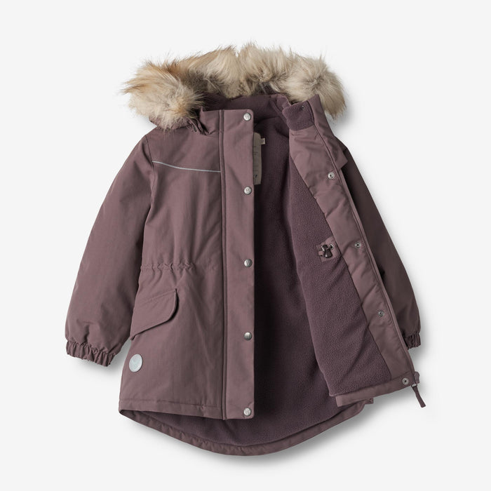 Wheat Outerwear Jacket Mathilde Tech Jacket 2378 plum