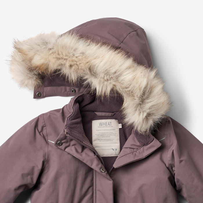 Wheat Outerwear Jacket Mathilde Tech Jacket 2378 plum