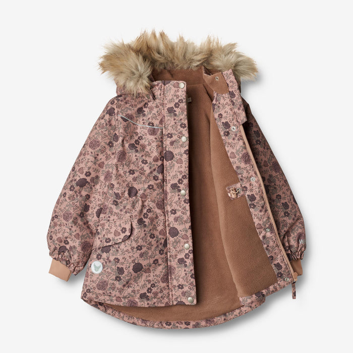 Wheat Outerwear Jacket Mathilde Tech Jacket 2474 rose dawn flowers