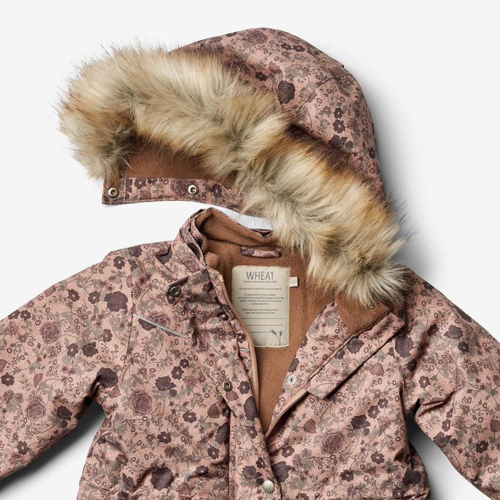 Wheat Outerwear Jacket Mathilde Tech Jacket 2474 rose dawn flowers