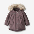 Wheat Outerwear Jacket Mathilde Tech | Baby Jacket 2378 plum