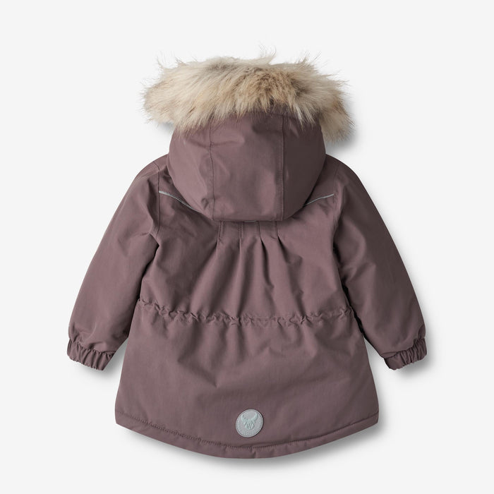 Wheat Outerwear Jacket Mathilde Tech | Baby Jacket 2378 plum