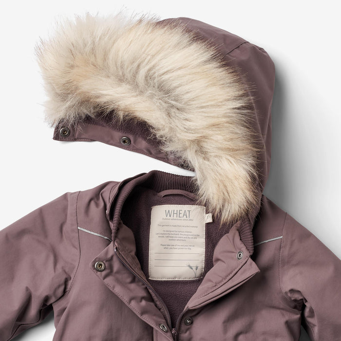 Wheat Outerwear Jacket Mathilde Tech | Baby Jacket 2378 plum
