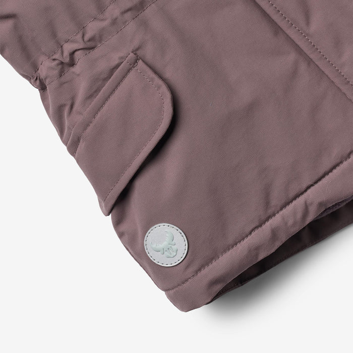 Wheat Outerwear Jacket Mathilde Tech | Baby Jacket 2378 plum