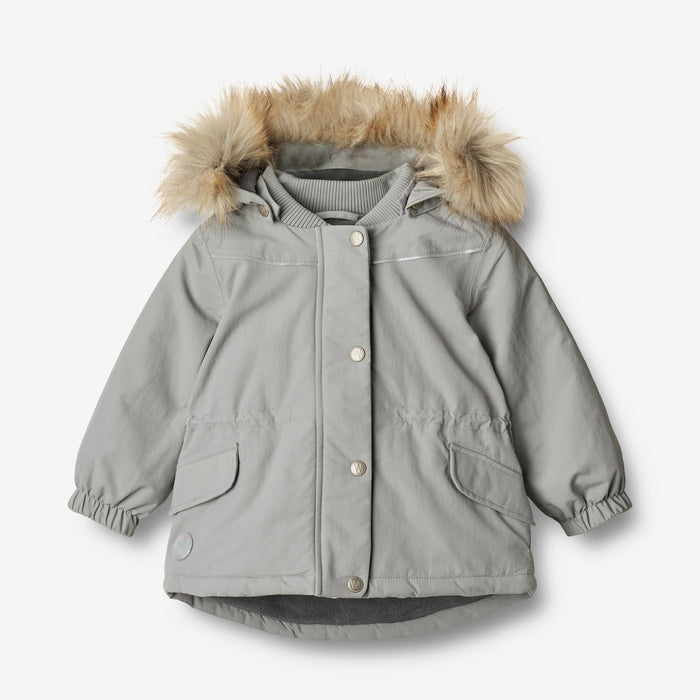 Wheat Outerwear Jacket Mathilde Tech | Baby Jacket 1111 rainy blue