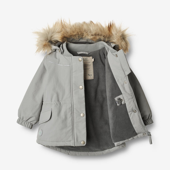 Wheat Outerwear Jacket Mathilde Tech | Baby Jacket 1111 rainy blue