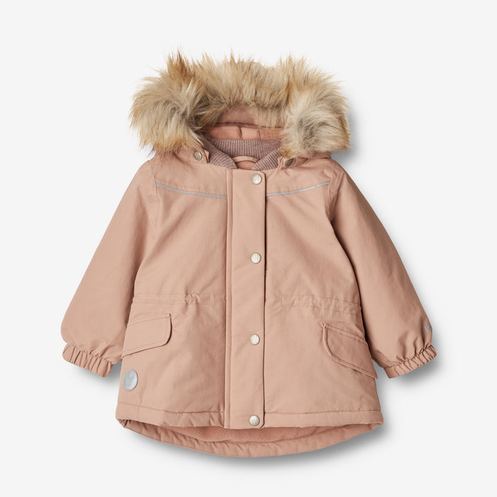 Wheat Outerwear Jacket Mathilde Tech | Baby Jacket 2031 rose dawn