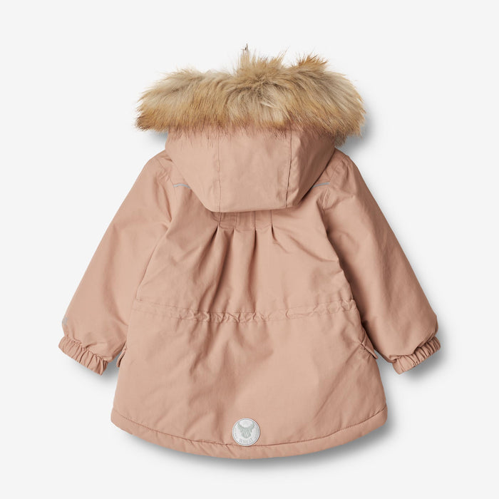 Wheat Outerwear Jacket Mathilde Tech | Baby Jacket 2031 rose dawn