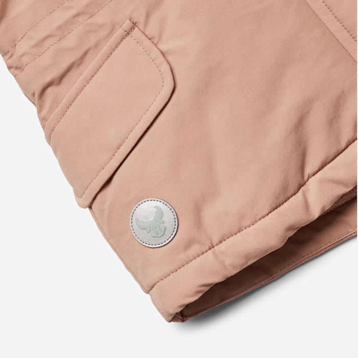 Wheat Outerwear Jacket Mathilde Tech | Baby Jacket 2031 rose dawn