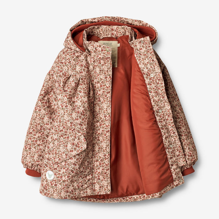 Wheat Outerwear Jacket Mimmi Tech Jacket 2036 rose dust flowers