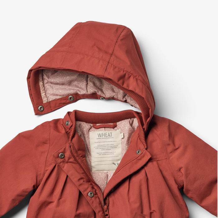 Wheat Outerwear Jacket Mimmi Tech | Baby Jacket 2072 red