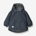 Wheat Outerwear Jacket Sascha Tech | Baby Jacket 1108 dark blue