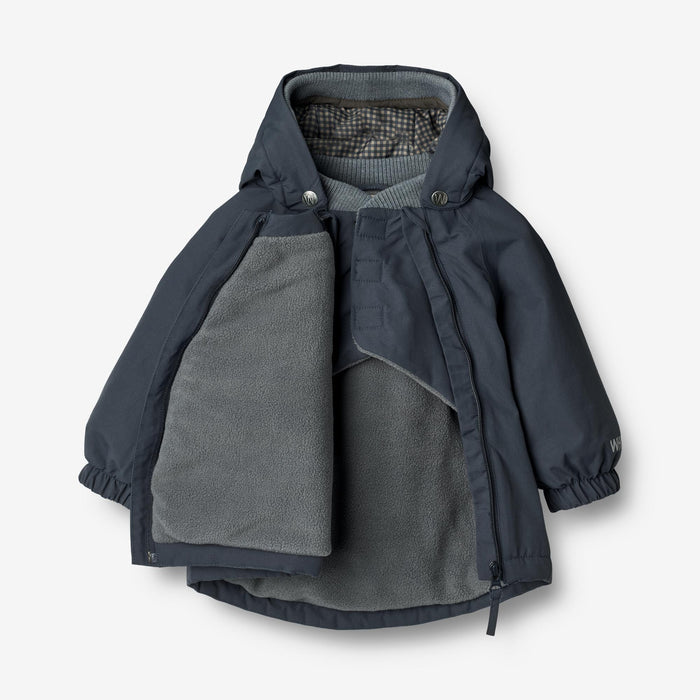 Wheat Outerwear Jacket Sascha Tech | Baby Jacket 1108 dark blue