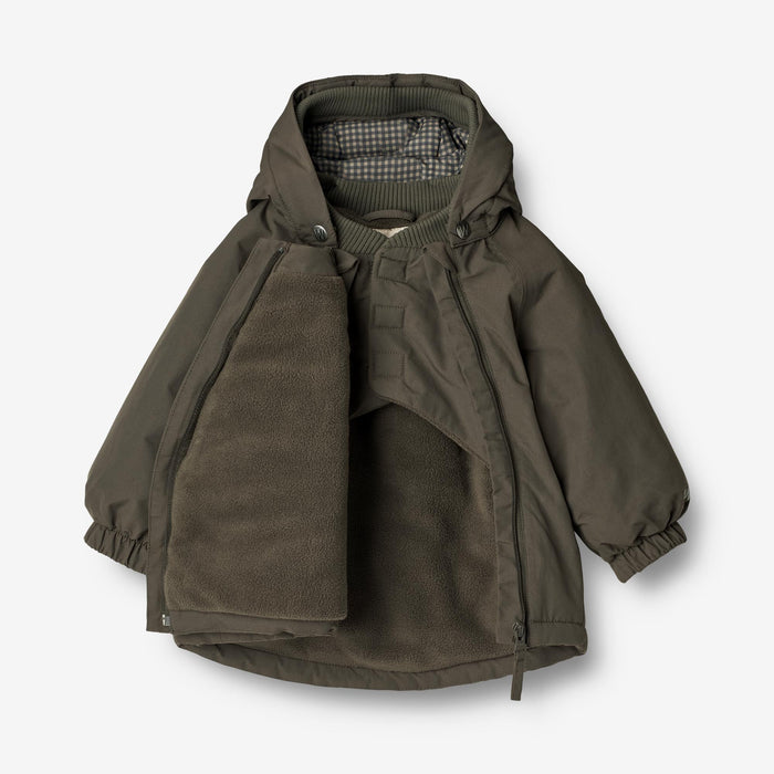 Wheat Outerwear Jacket Sascha Tech | Baby Jacket 0024 dry black