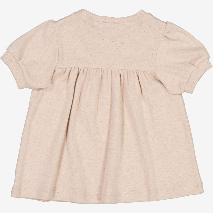 Wheat Main  Jersey Dress Annabelle | Baby Dress 2032 rose dust